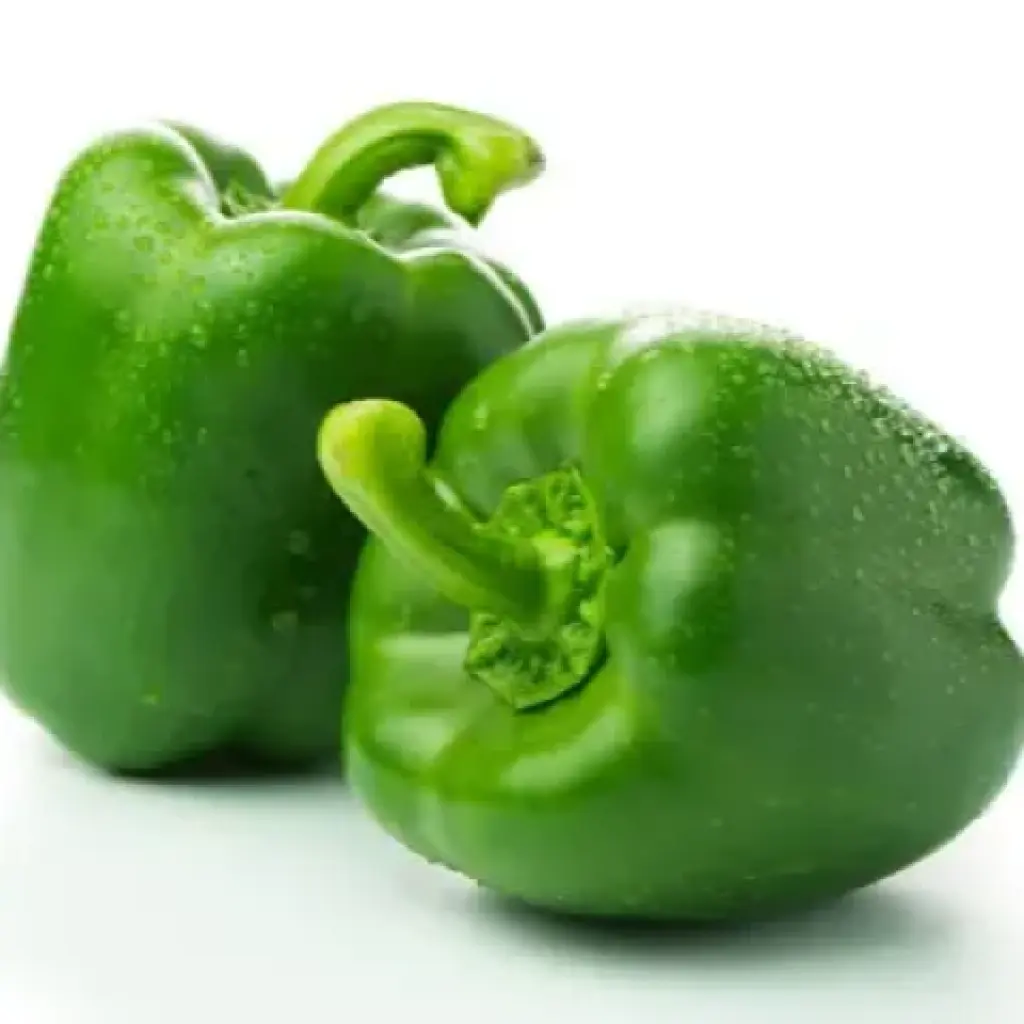 Green capsicum
