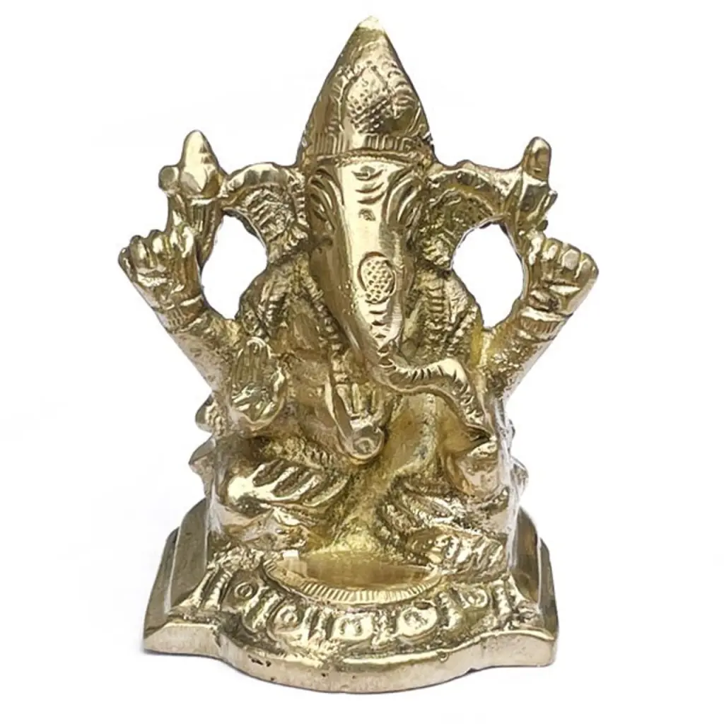 Ganesh ji size 3 brass