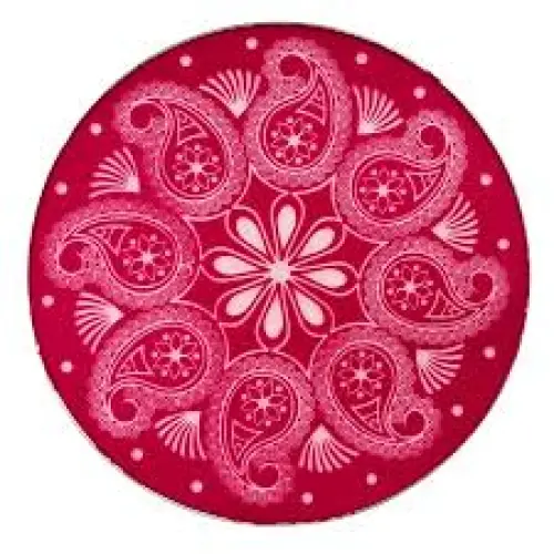 Rangoli Stencil round 18"