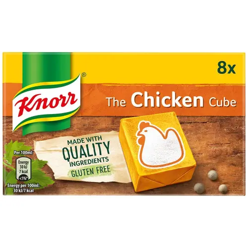 Chicken cubes knorr
