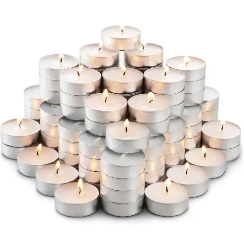 100 tealight candles