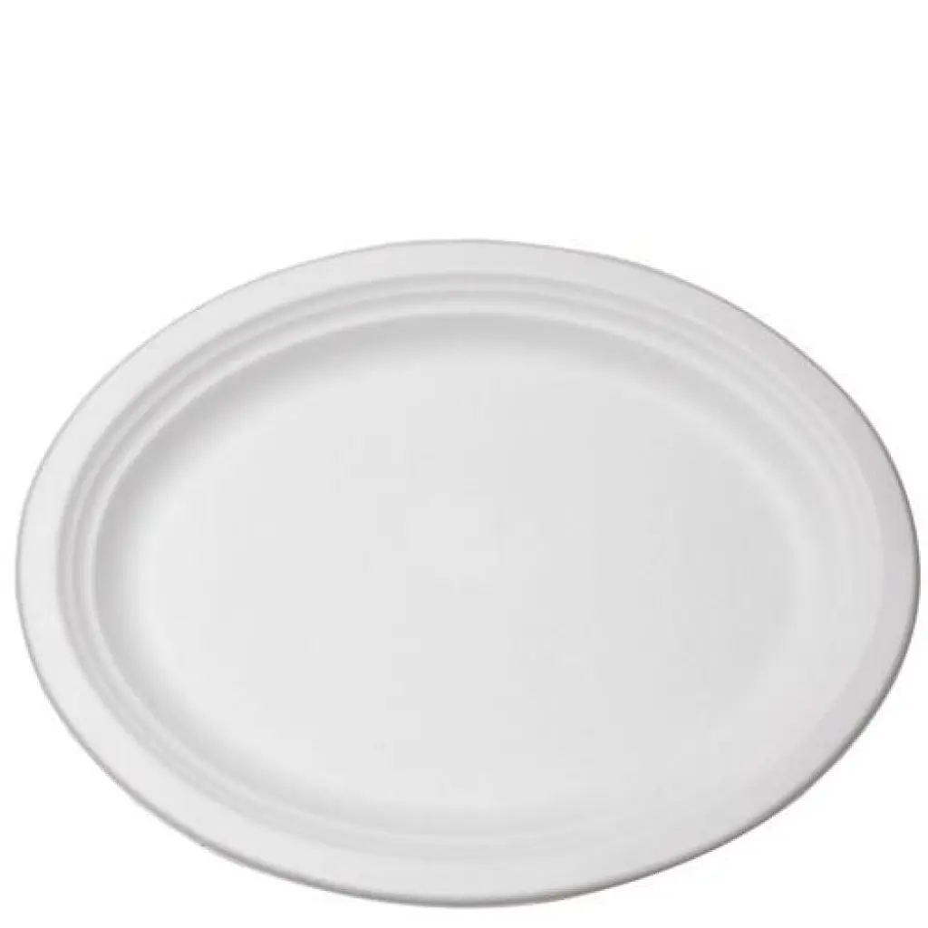 Plate oval 25 pkt