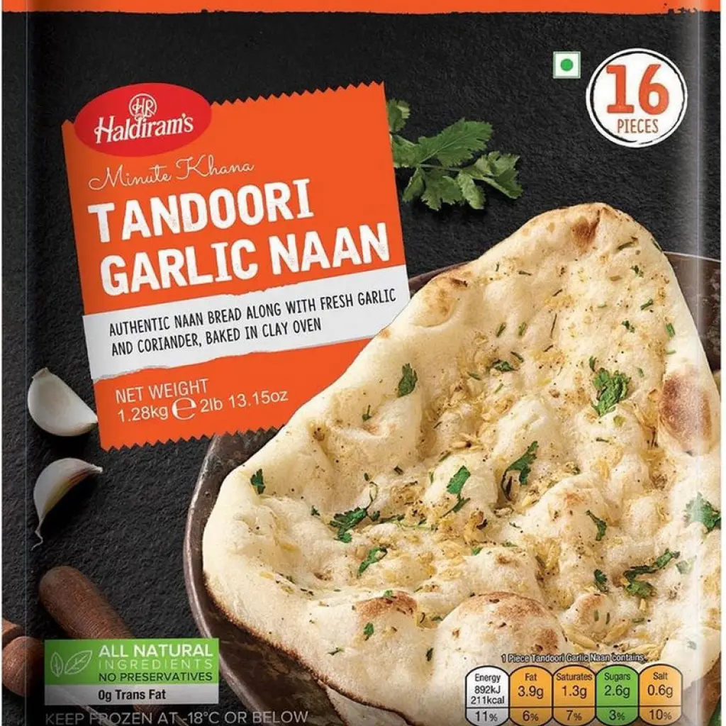 Tandoori Garlic Naan1.2kg