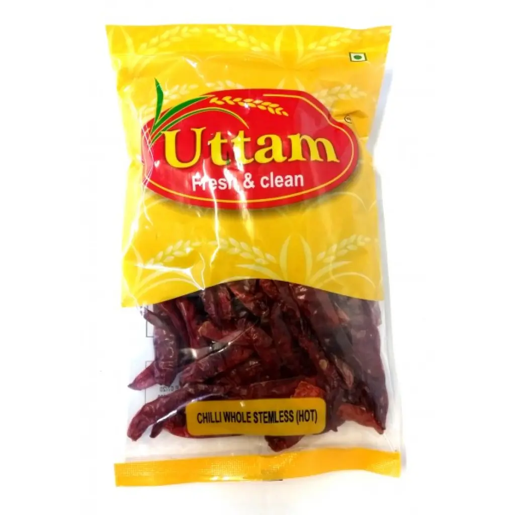 Chilli 200 g stemless uttam