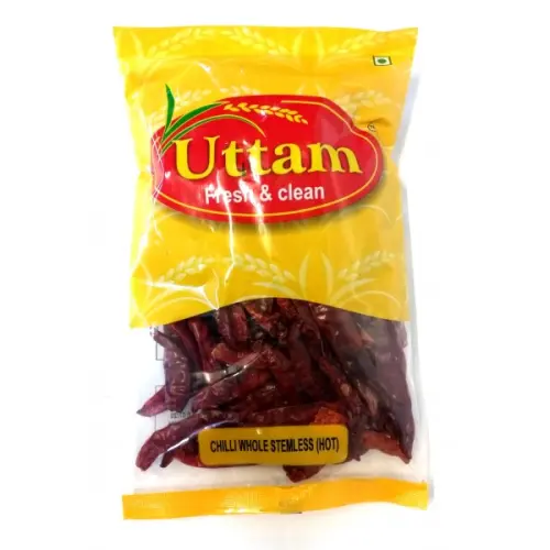 Chilli 200 g stemless uttam