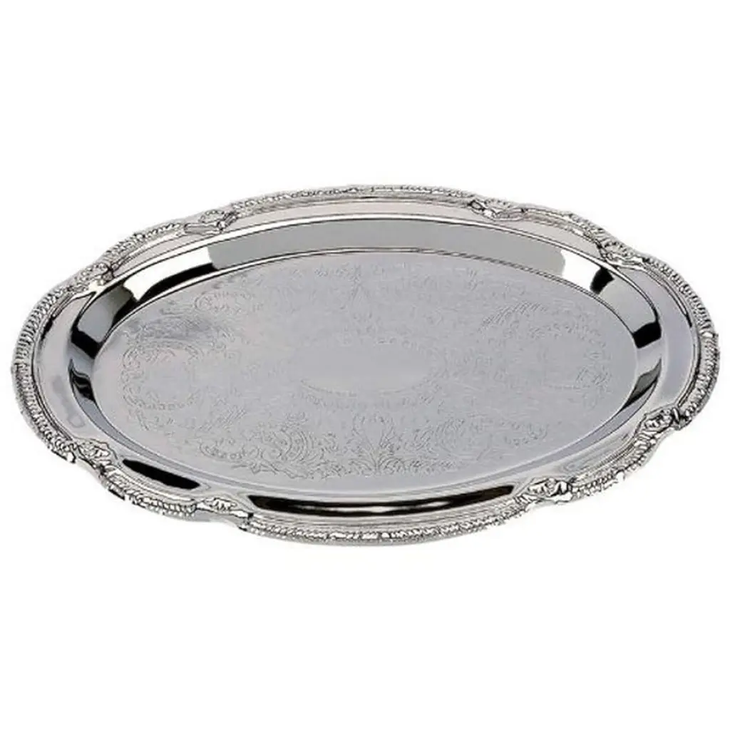 Tea tray silver