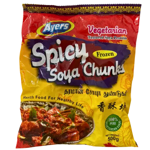 Spicy soya chunks 500 gm