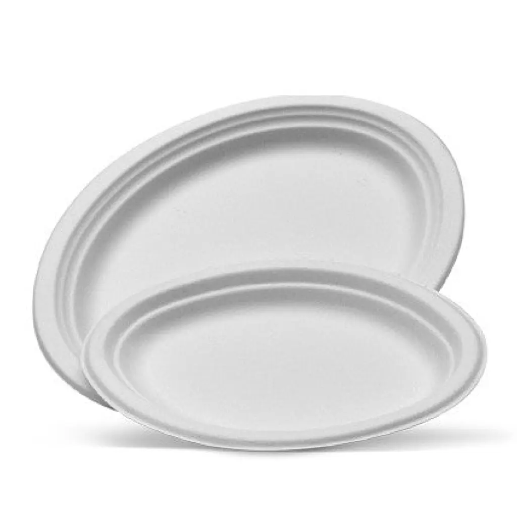 Sugarcane Bio oval plate