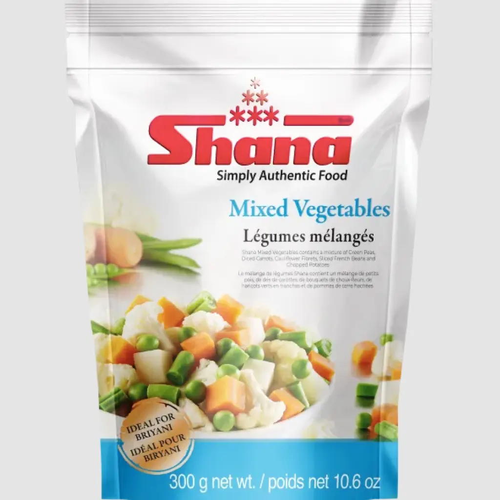 Shana frozen mix veg