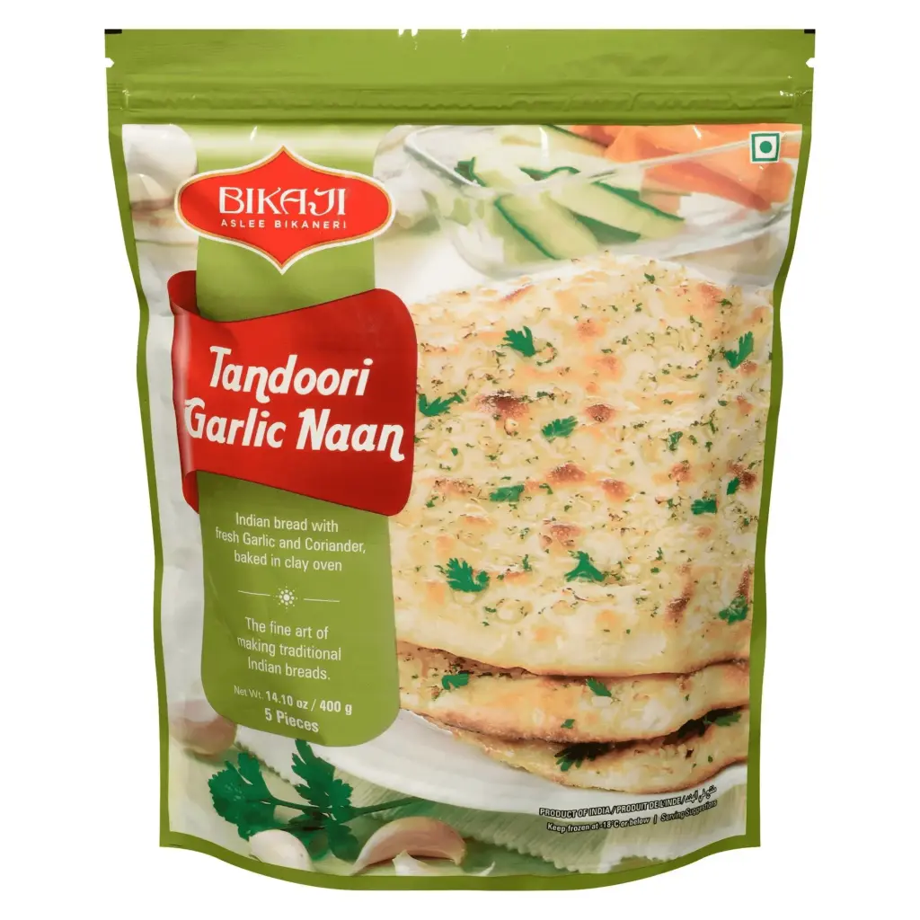 Bikaji Tandoori plain/garlic Naan 1.2 kg