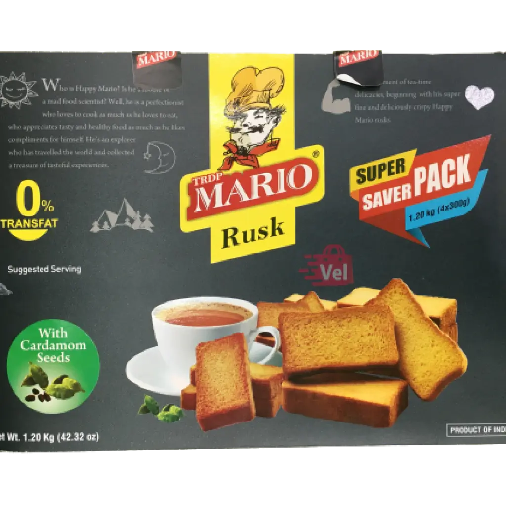 Mario Cardomom Rusk 1.2kg