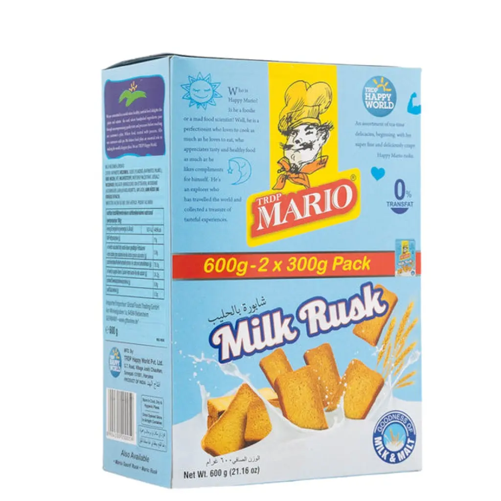 Mario Milk Rusk 600g