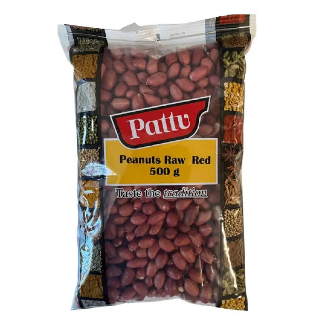 Pattu Peanuts Raw red 500g