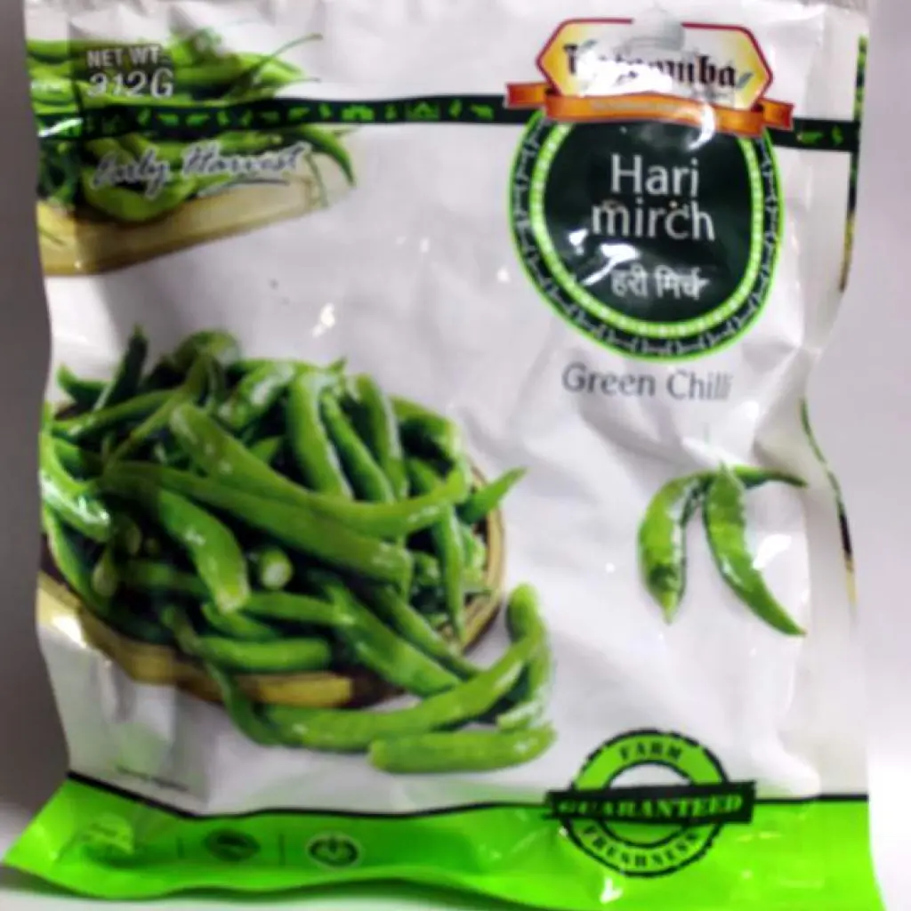 KT Frozen Green chilli 312g