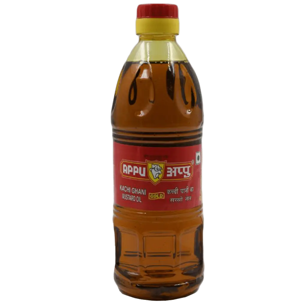 Appu Kachi Ghani Mustrad oil 1ltr