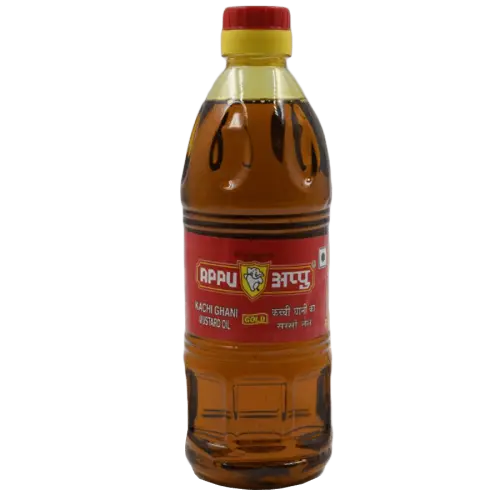 Appu Kachi Ghani Mustard oil 5ltr