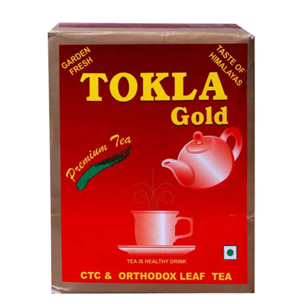 Tokla gold tea red /green jar 500gm