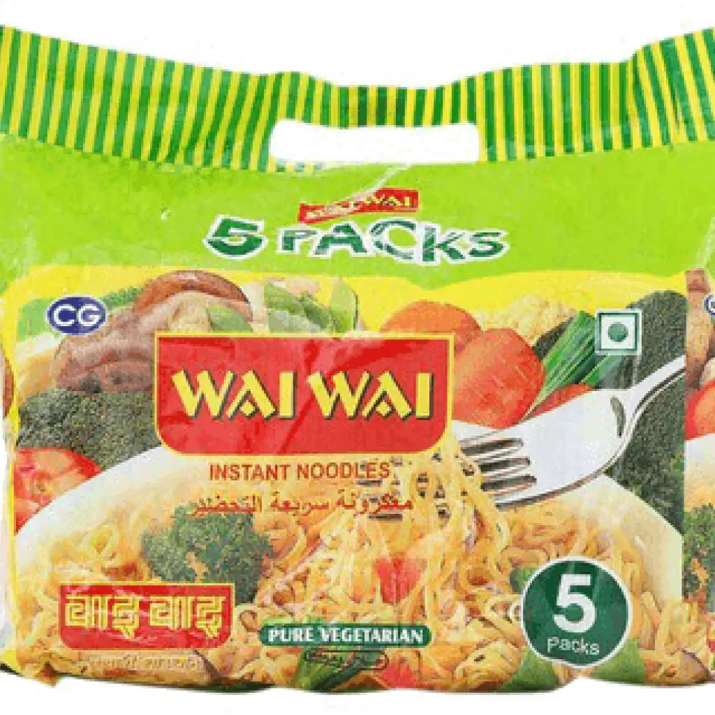 WAI WAI VEG 5 Pack