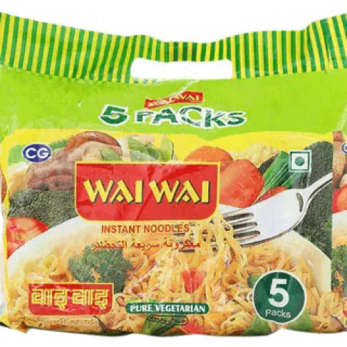 WAI WAI VEG 5 Pack