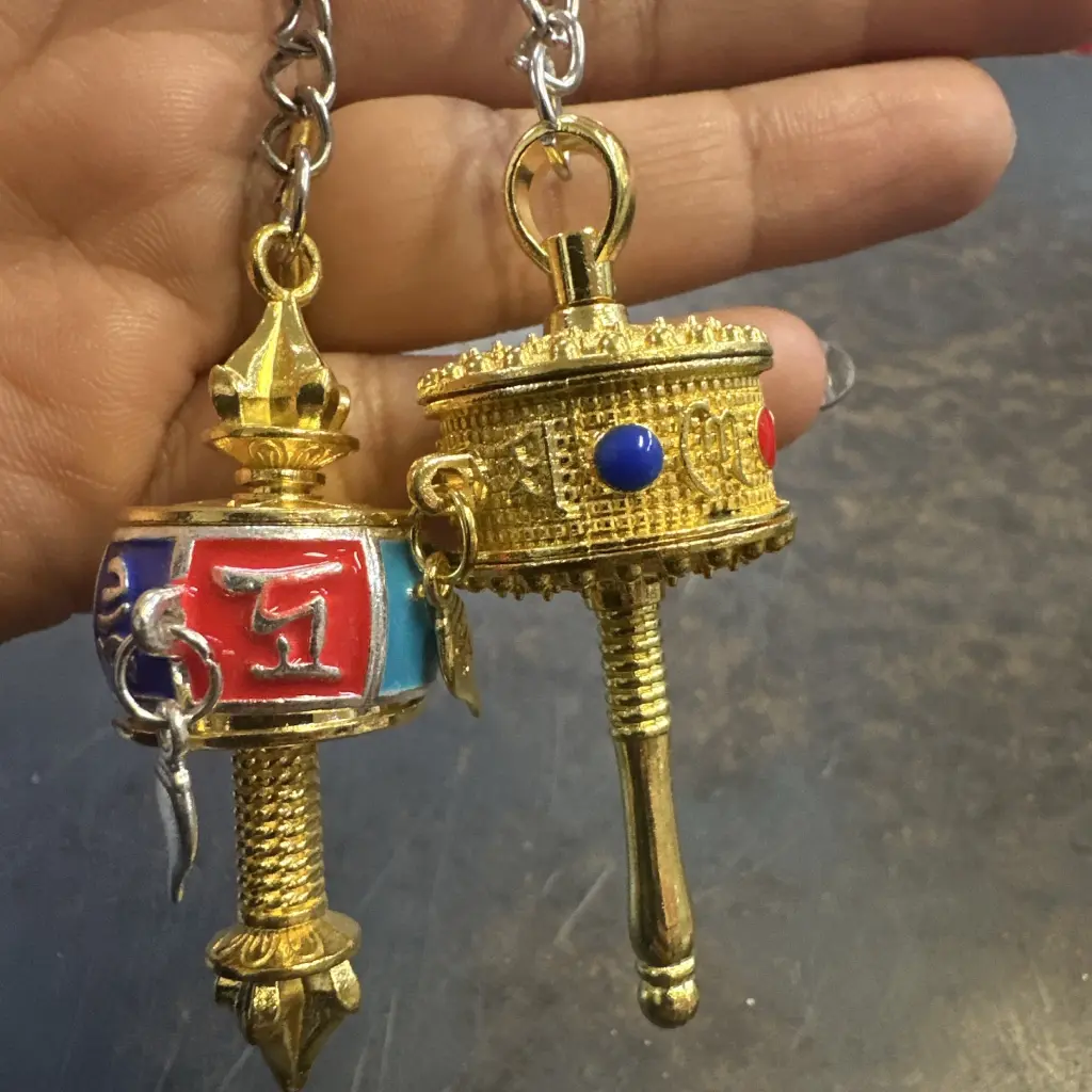 Key ring gold big