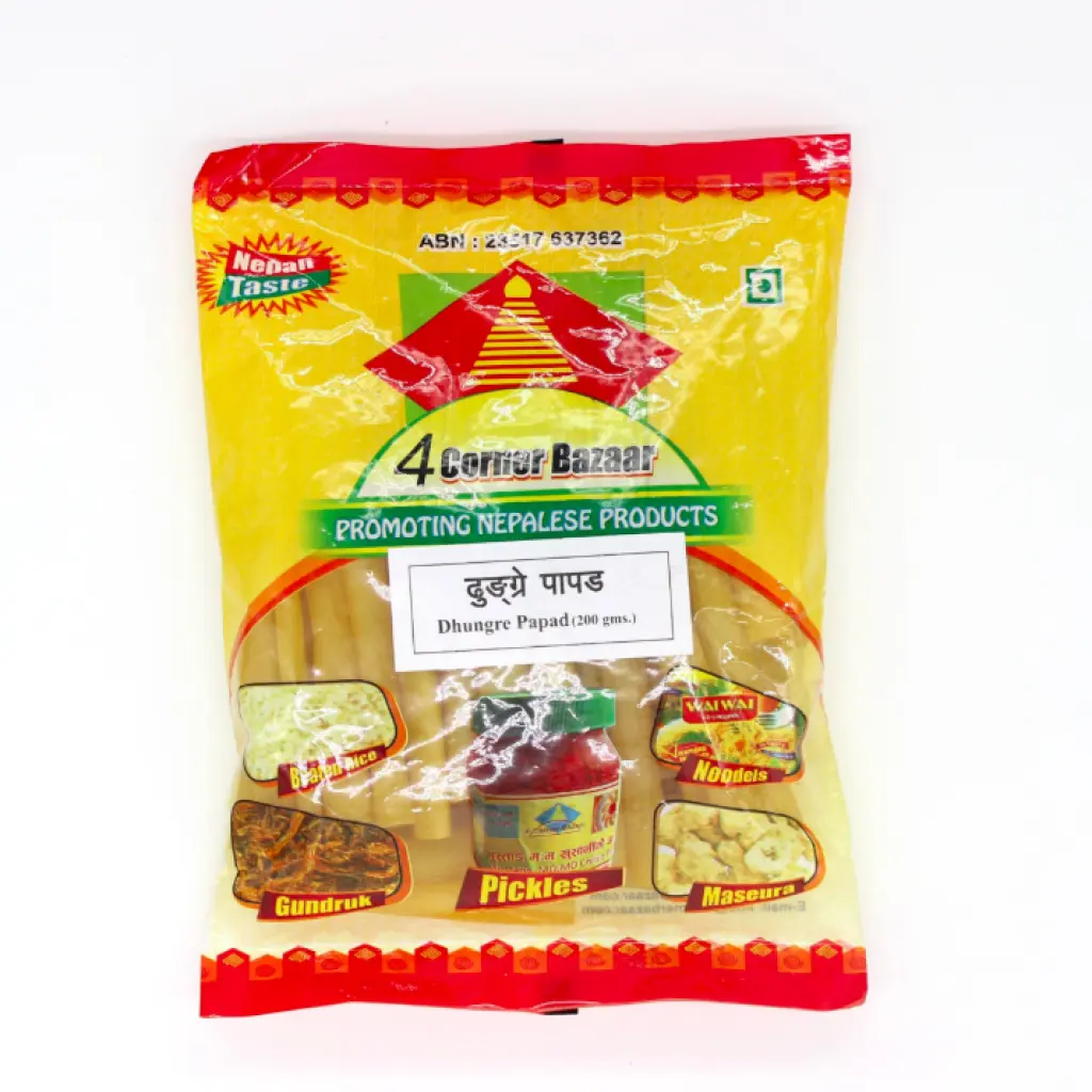 4 cornor Dhungre Papad 200gm