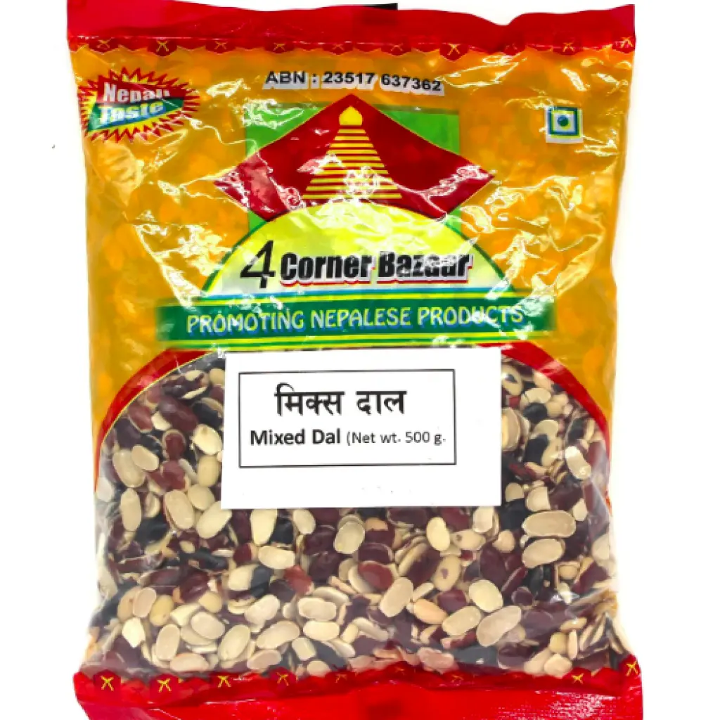 4 Corner Black Bean Daal 500g
