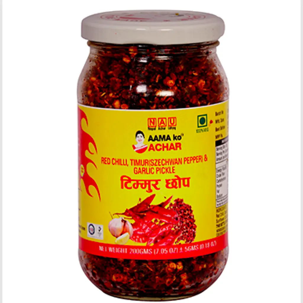 Aama ko Timur chop w chilli garlic 200gm