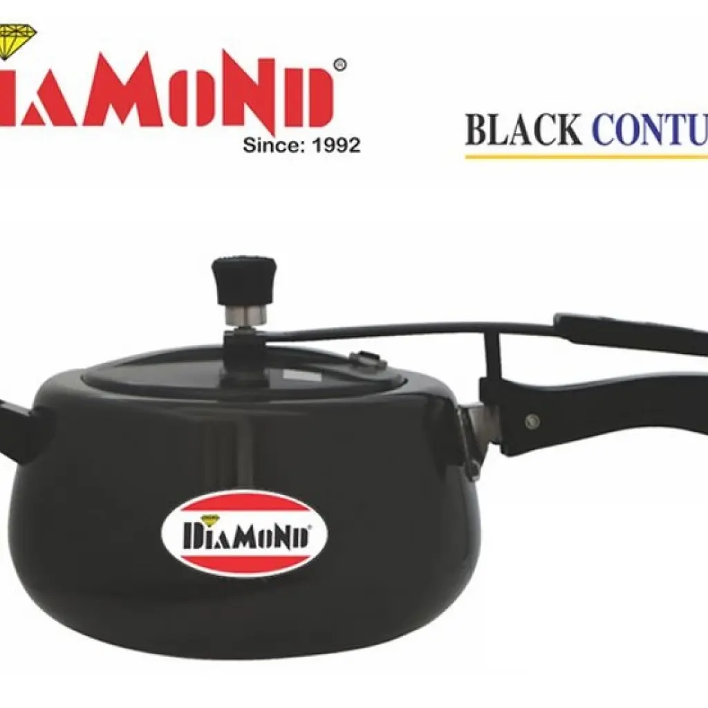 Cooker Diamond Black 5 Litre.
