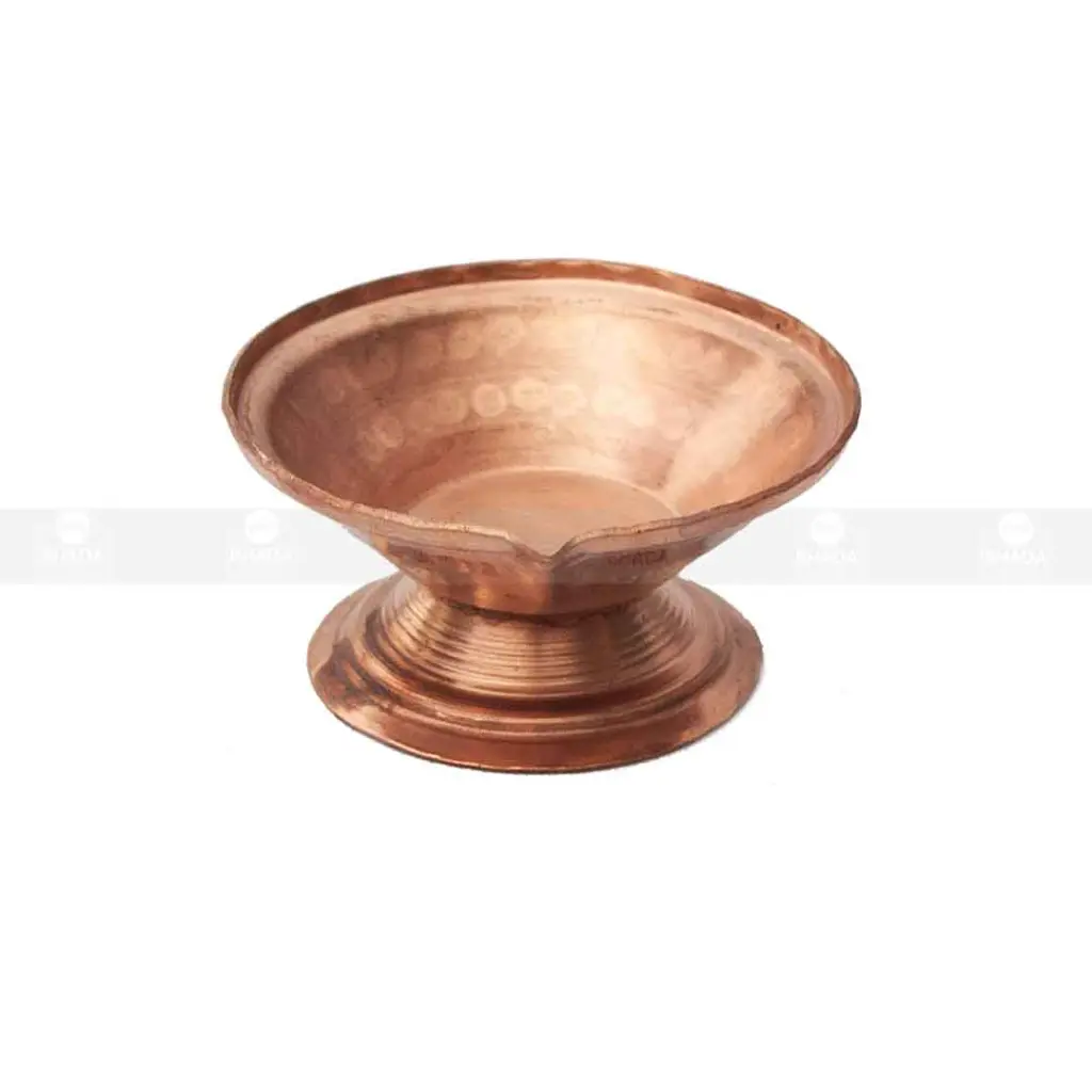 Copper Diya/diyo large