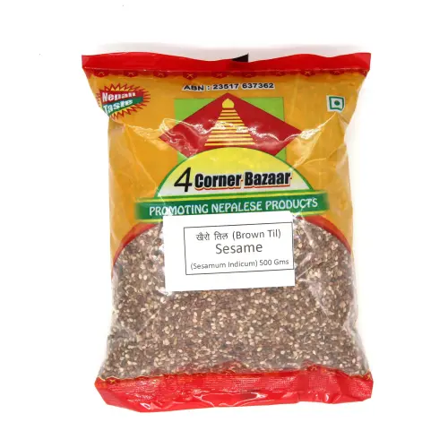 Brown sesame seeds 500g