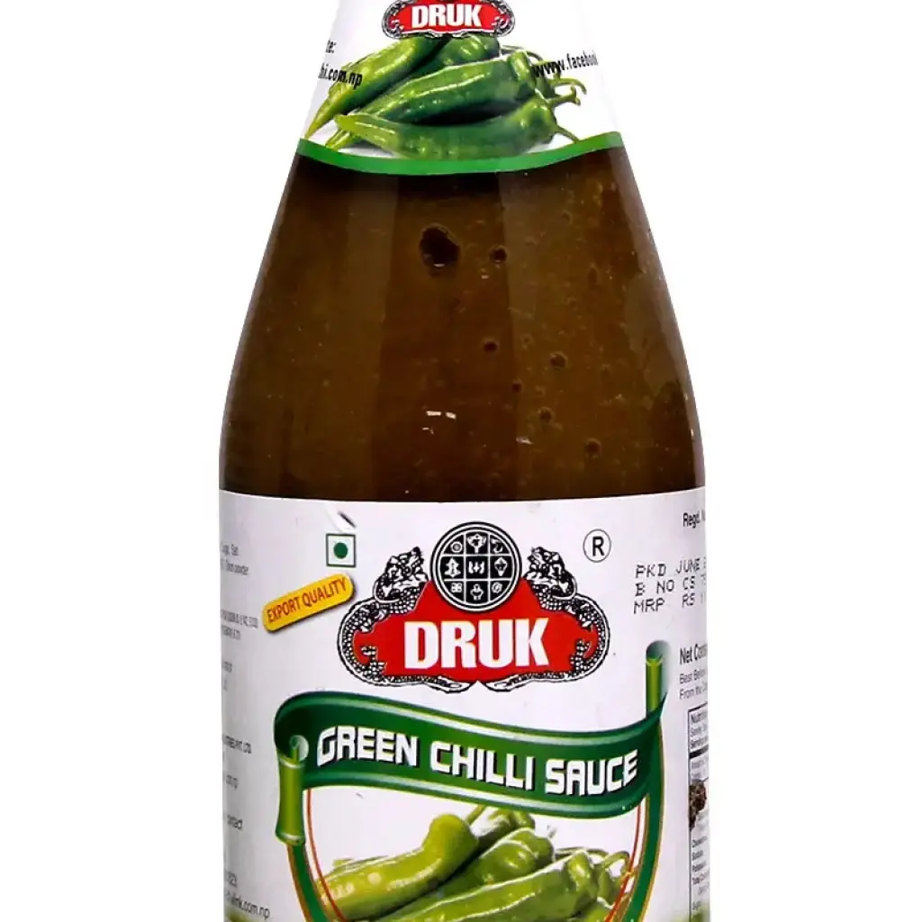 DRUK Green Chili sauce 500g