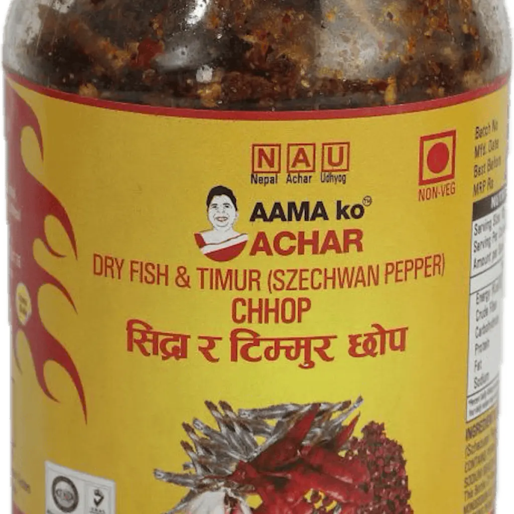 Druk Timur Dry Fish Pickle 200g