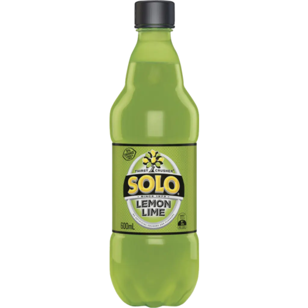Solo lemon/lime zero sugar 600 ml