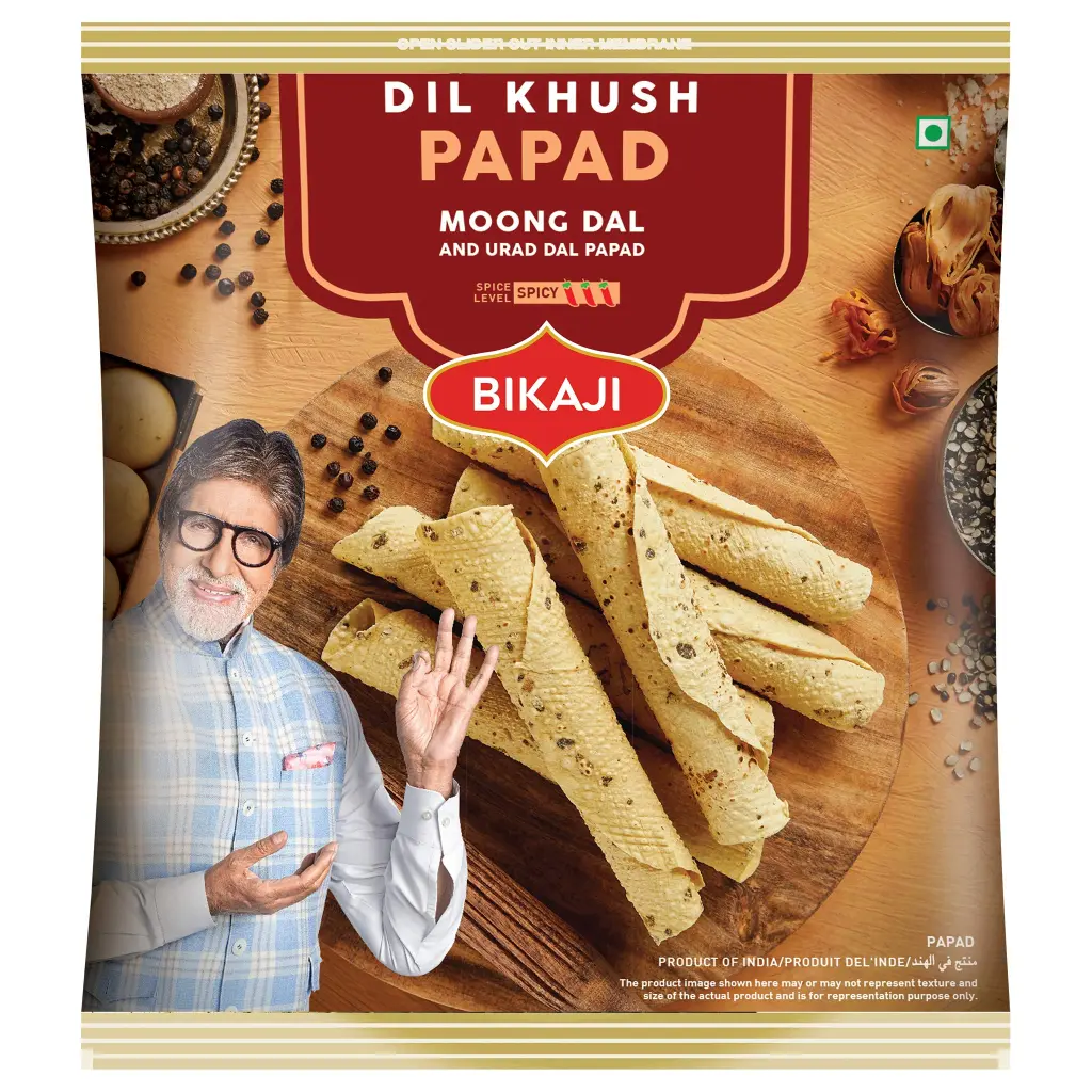 Bikaji papad 400gm