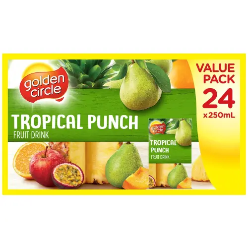 Golden circle tropical punch 250ml