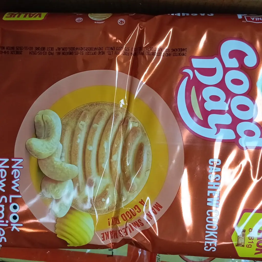 Good day biscuits cashew cookies