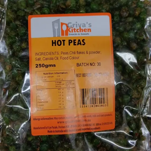 Hot peas 250gm