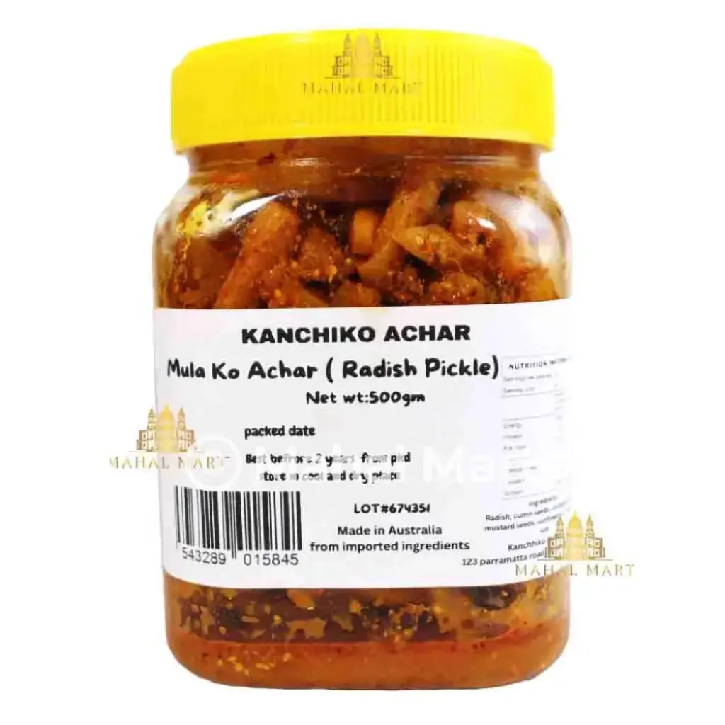 Kanchiko achar mula ko achar