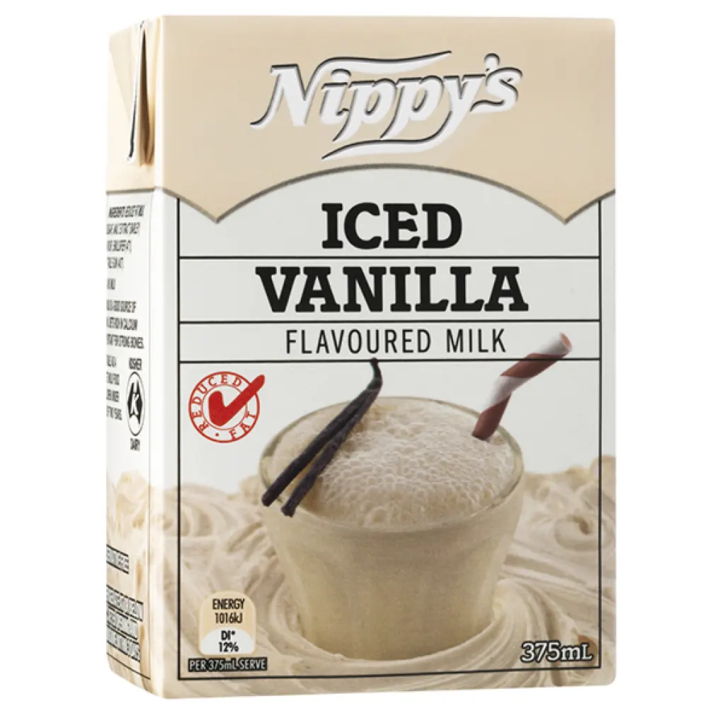 Nippys iced vanilla flavoured milk