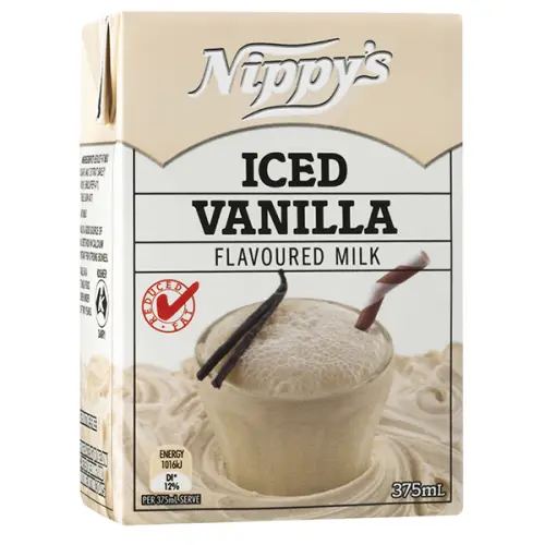 Nippys iced vanilla flavoured milk