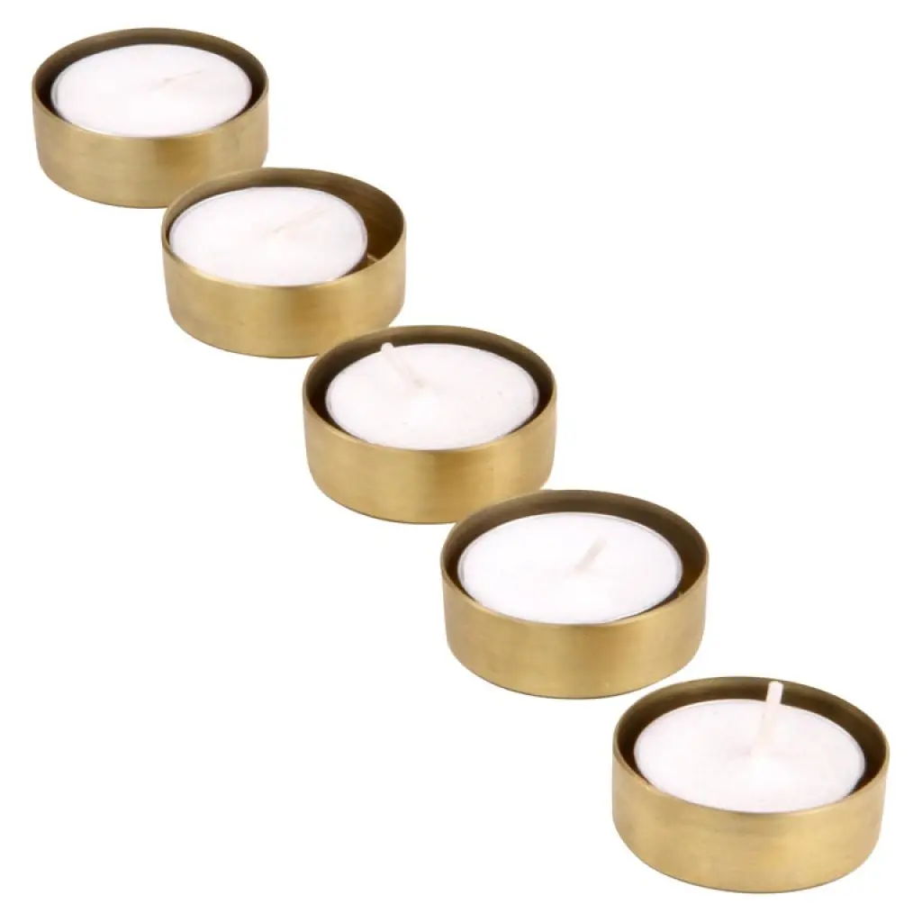 Brass tea candle Holder