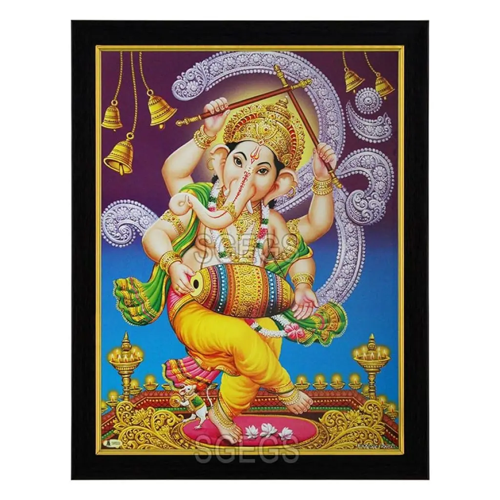 Ganesh ji photo frame T 191