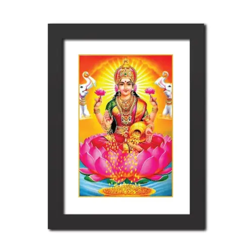 Laxmi ji golden 9*12 frame