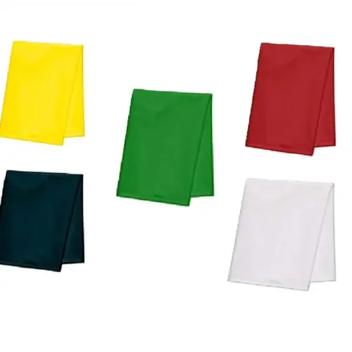 Red + yellow + white puja cloth 1\2 meter