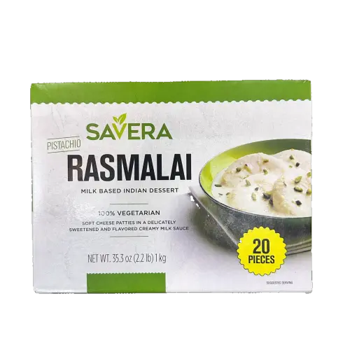 Savera rasmalai 1 kg 20 pcs
