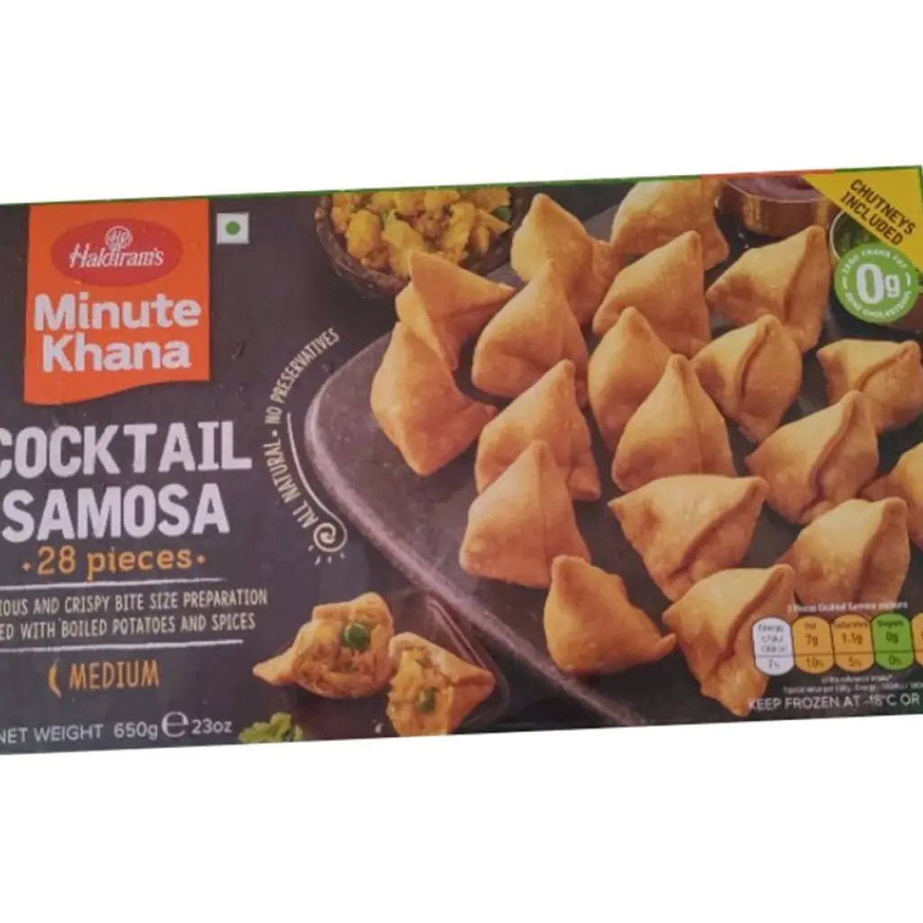 Haldiram cocktail samosa 1.4,kg