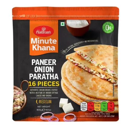 Haldiram paneer onion paratha  1.6kg