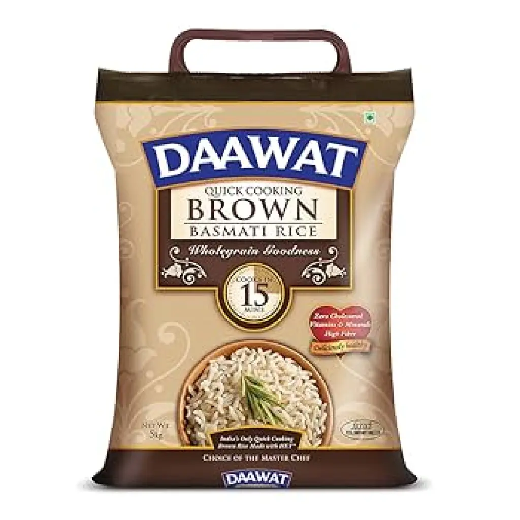 Daawat brown rice 5 kg jaar