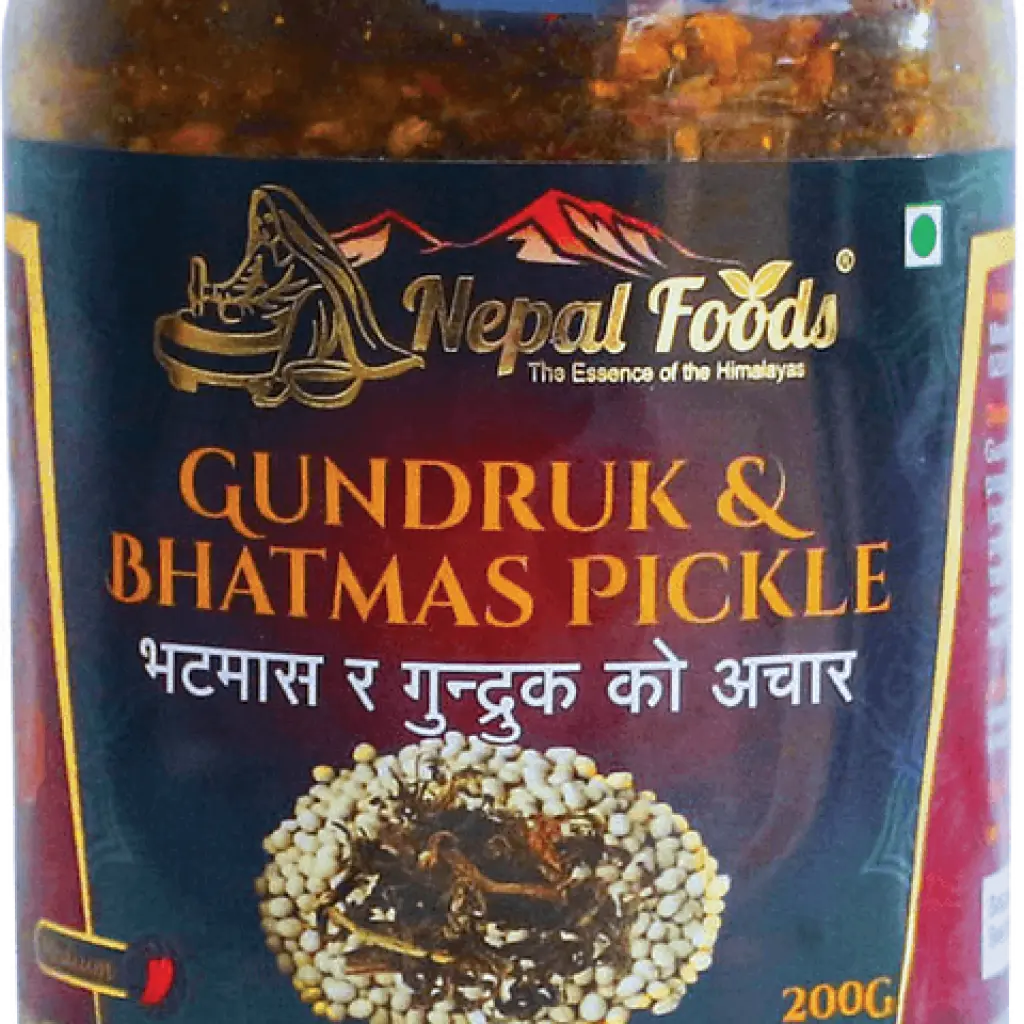Gundruk & bhatmas pickle 200g