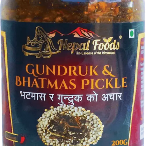 Gundruk & bhatmas pickle 200g